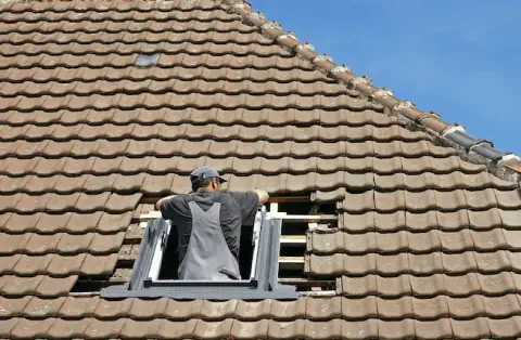 Pose de velux - Hanvec